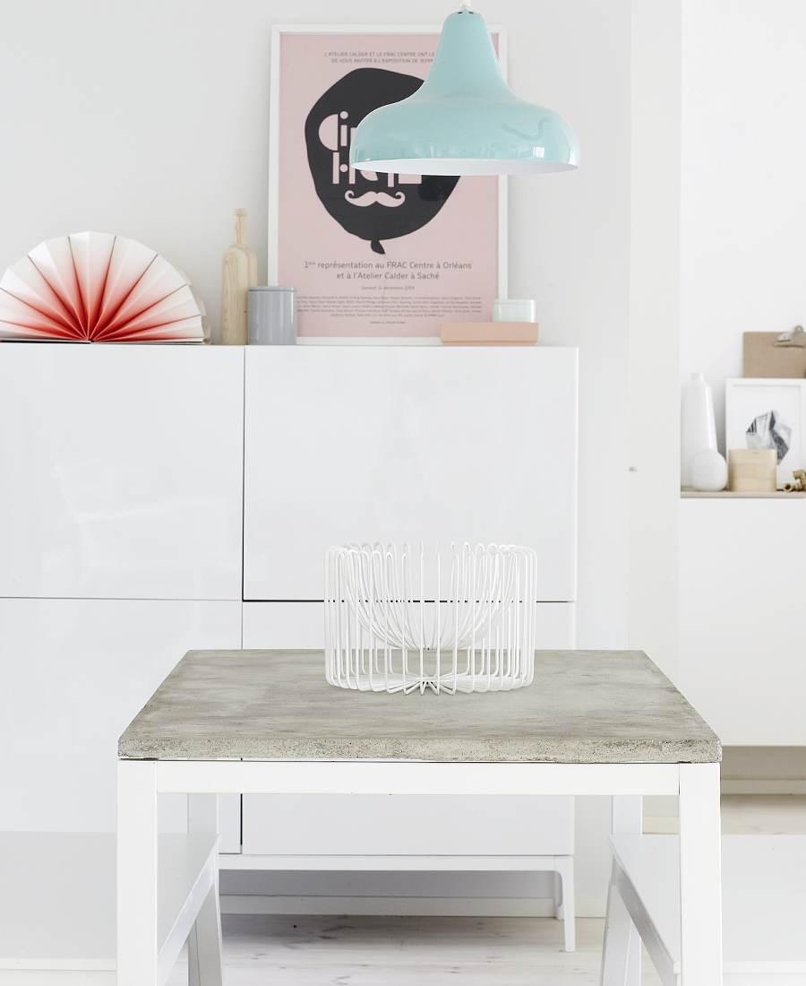 18 DIY Concrete Coffee and Side Tables