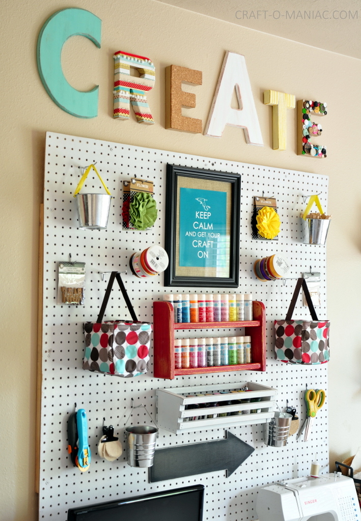 30 DIY Storage Ideas For Your Art and Crafts Supplies