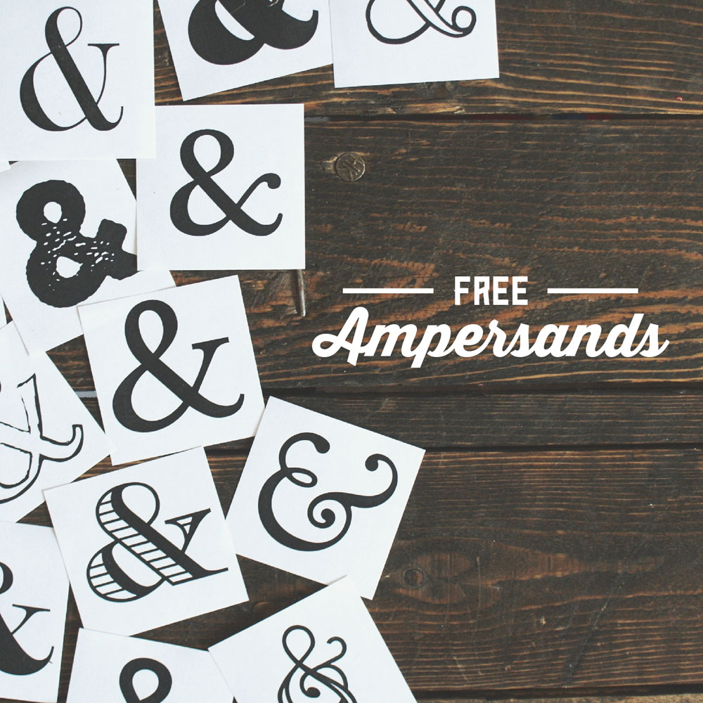 2 free ampersands