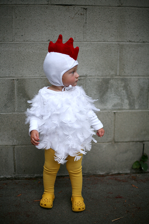 Diy chicken halloween costume
