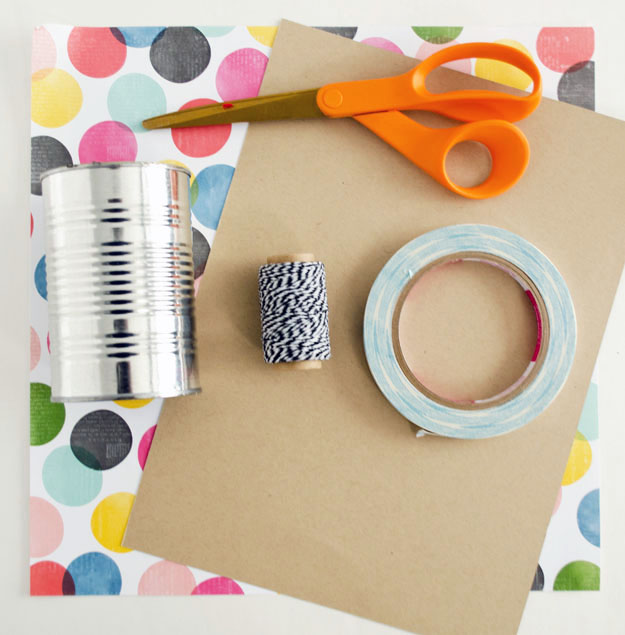 Materials for easy diy housewarming gift
