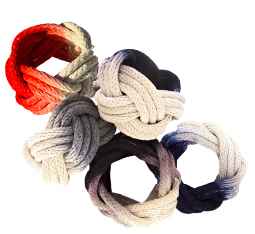 Ombre rope bracelet diy