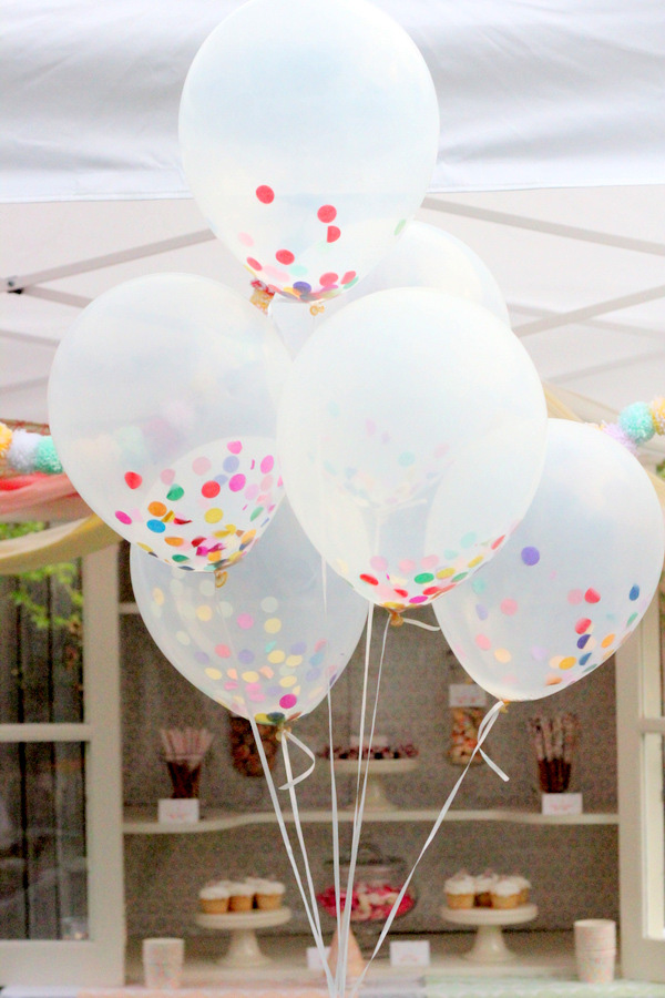 12 diy confetti balloons