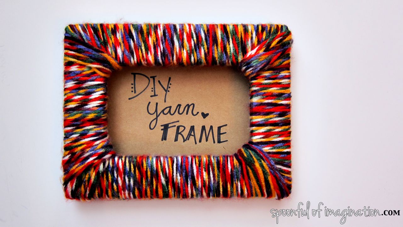 Diy yarn frame