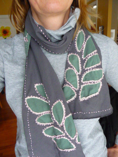 Recycled scarf