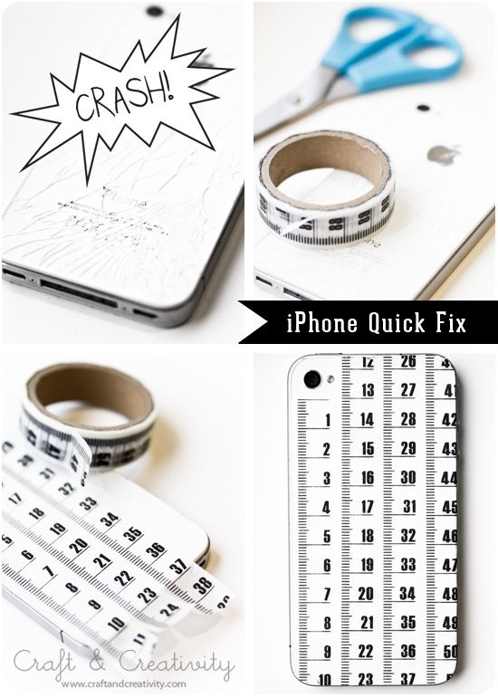 Cracked iphone fix