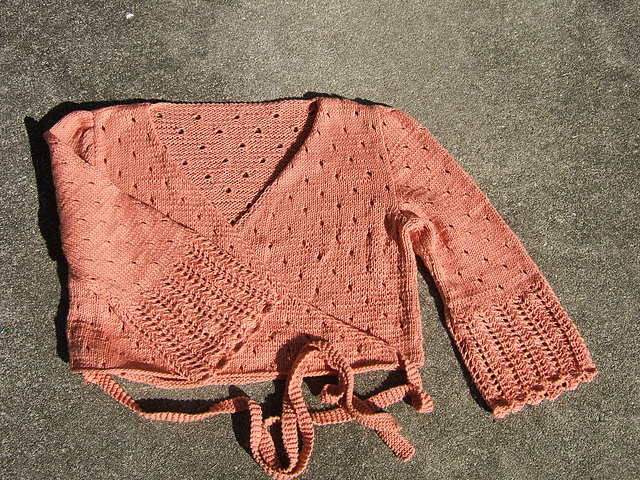 Juliet wrap sweater