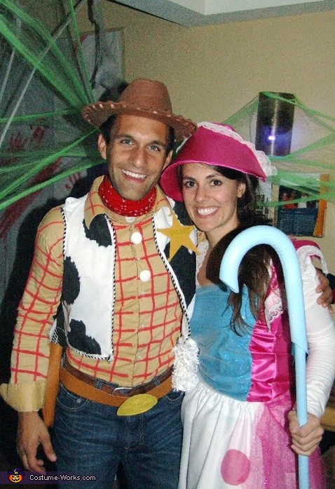 Toy storys woody and bo peep