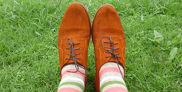 Dyed suede shoes diy