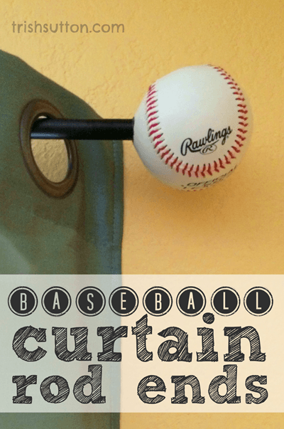 Diy baseball curtain rod ends thumb
