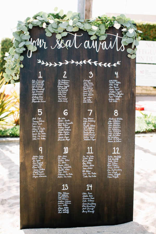 37 rustic seating chart wedding