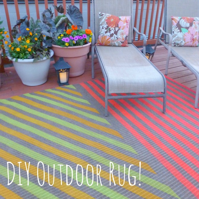 6 diy outdoor rug