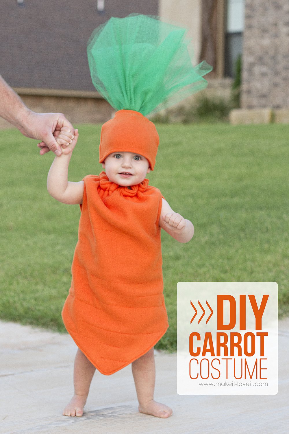 Diy carrot costume
