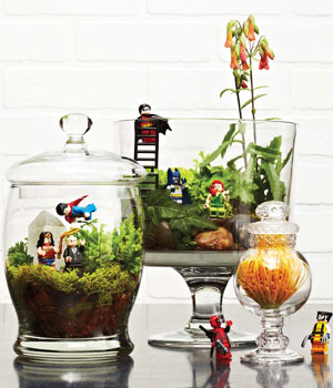 LEGO terrarium Lego Upcycling Projects to Nurture Your Inner Child