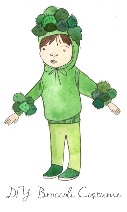 Broccoli costume diy