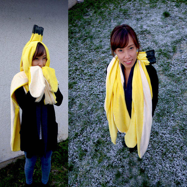 Diy banana peel costume