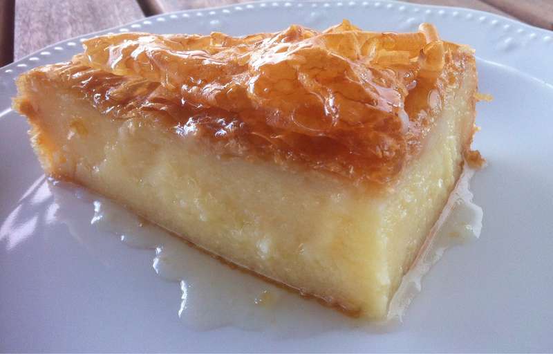 Galaktoboureko greek custard pie with syrup1 800x512