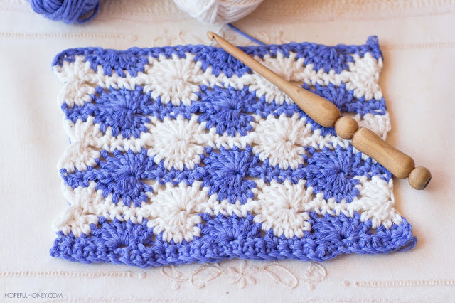 How to crochet the catherine wheel stitch