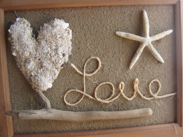 Rustic 3d sand picture