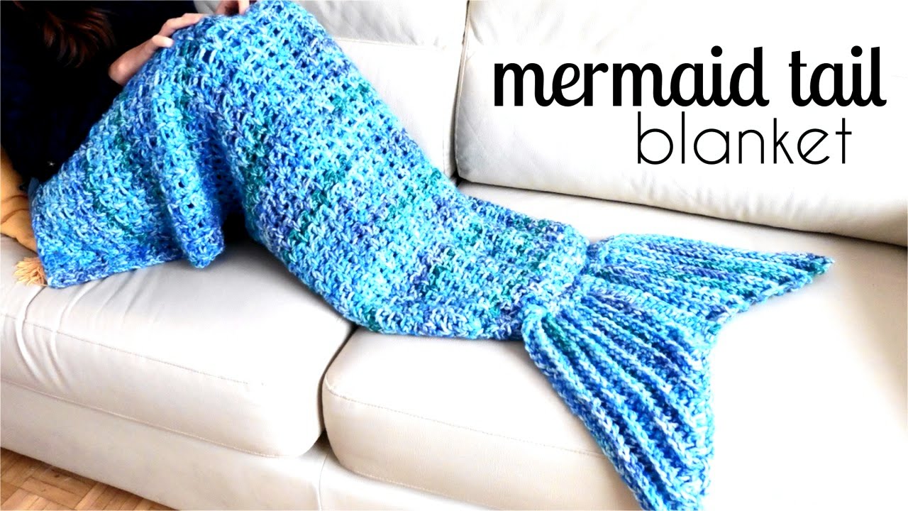 crochet mermaid tail diy 15 Mermaid Tail Patterns To Whip Up This Weekend