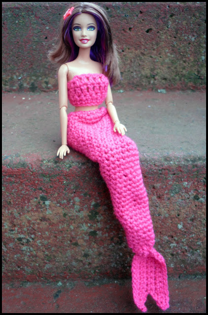 Diy barbie mermaid tail