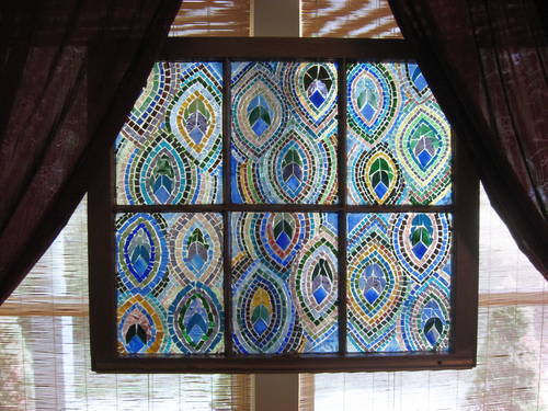 Diy stained glass mosaic