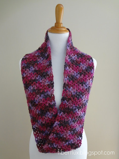 Gelato crochet infinity scarf