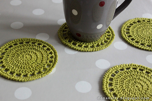 simple citrus coaster Free Crochet Coaster Patterns for Every Occasion