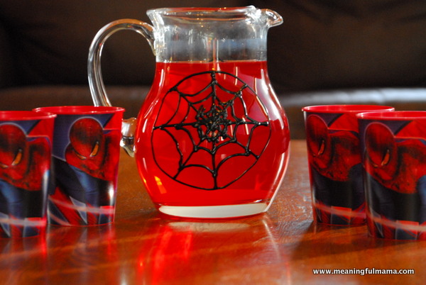 Spiderman party punch