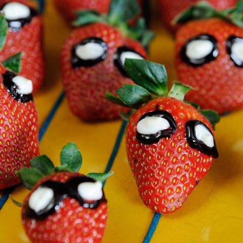 Spiderman strawberries