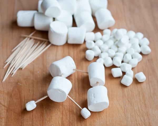 3d marshmallow sculptures