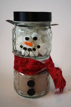 Hot chocolate kit snowman