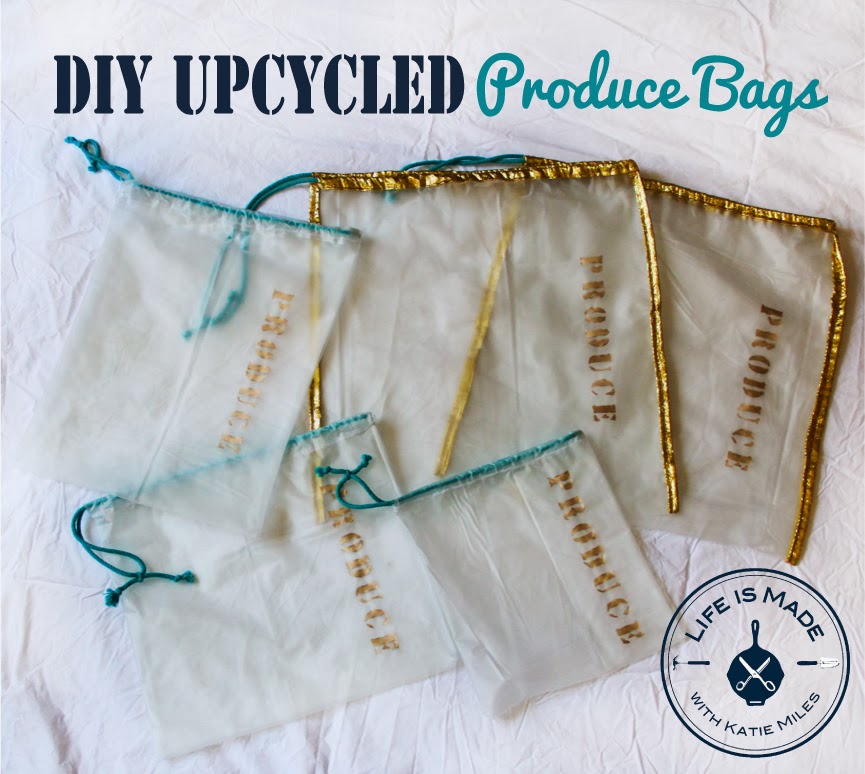 Shower curtain produce bags 15 Ways to Reuse Shower Curtains
