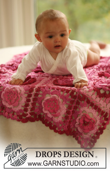 Crochet baby blanket diy