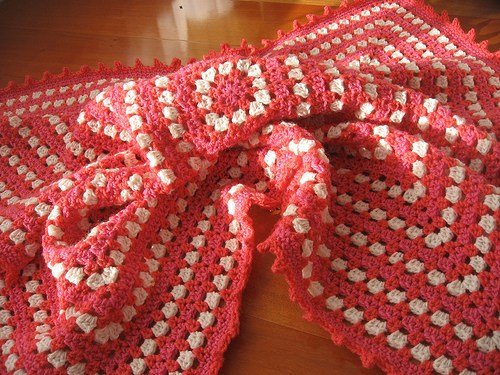Diy baby crochet blanket