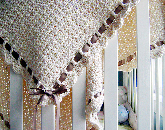 Diy crochet baby blanket