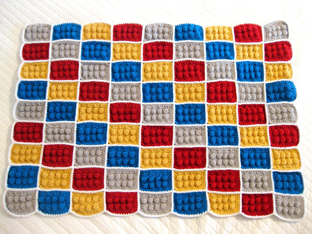 Lego crochet baby blanket diy