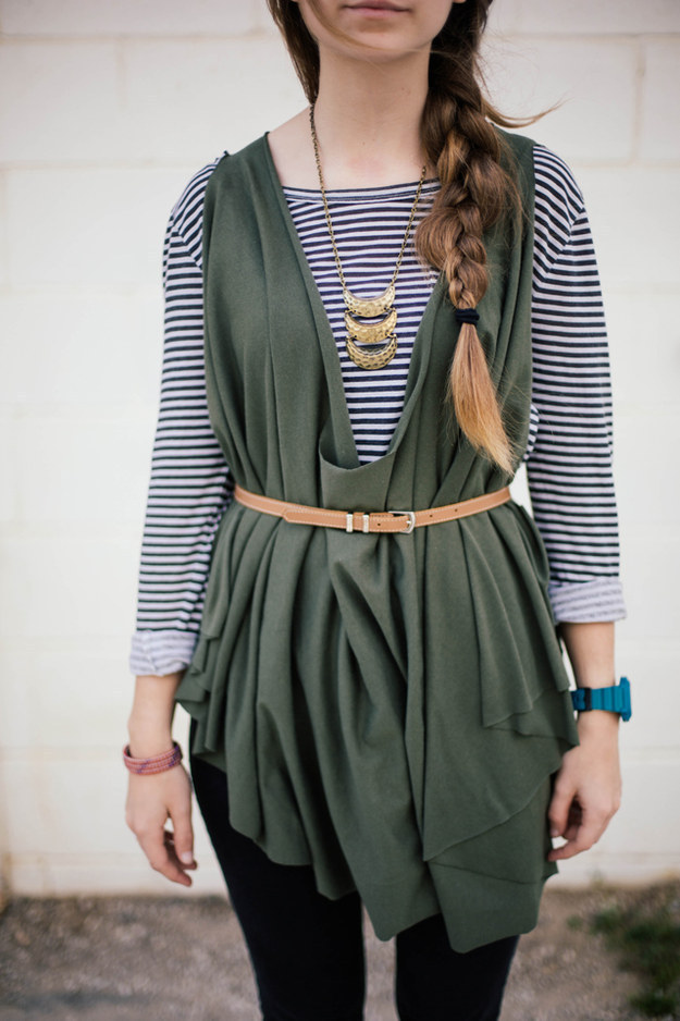 Cozy layering tunic Cute Clothing Alterations for Fall