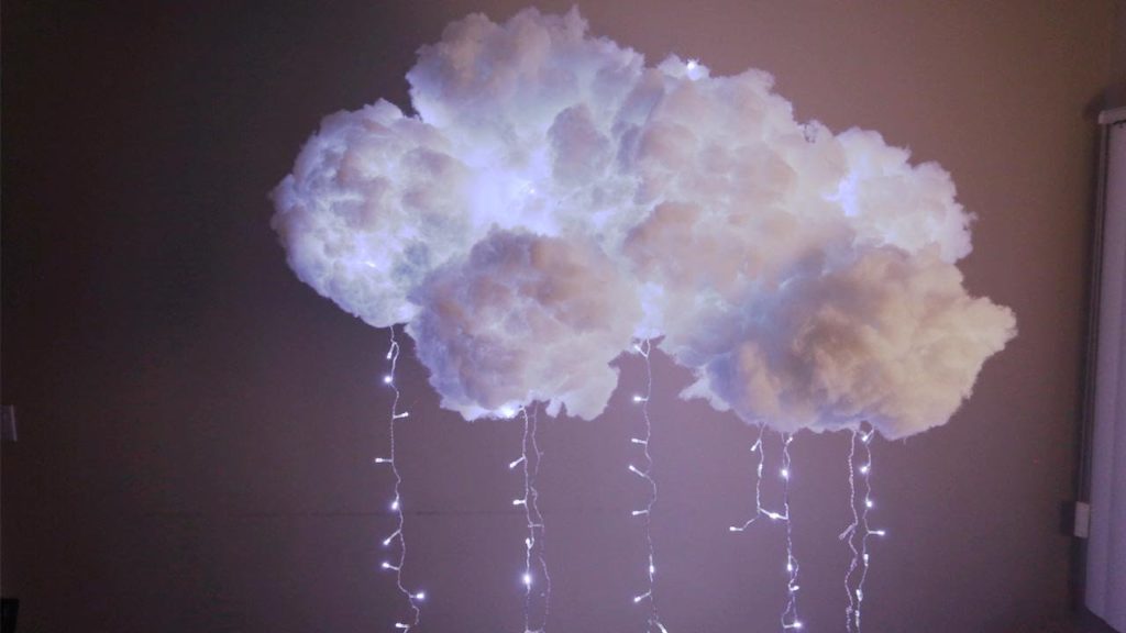 DIY cloud lights 1024x576 15 Ways to Make DIY Clouds