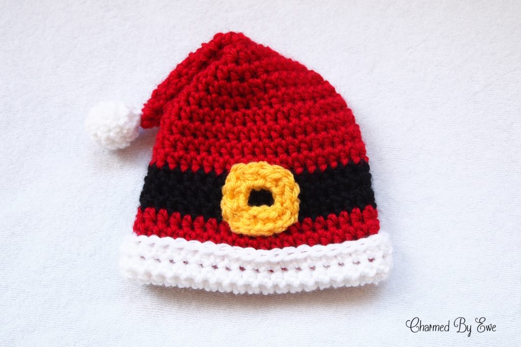 Preemie Santa hat 1024x683 15 Super Festive Crocheted Christmas Hats