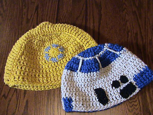 Star Wards Droid Beanies Awesome Crochet Patterns for Star Wars Lovers