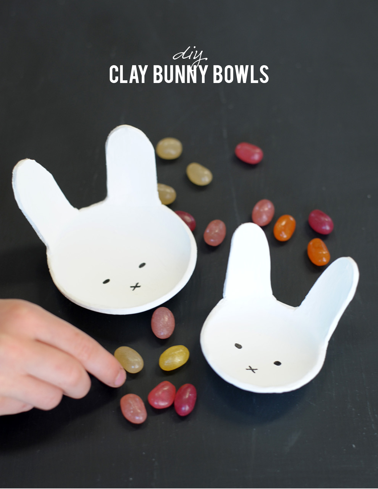 Diy bunny bowls