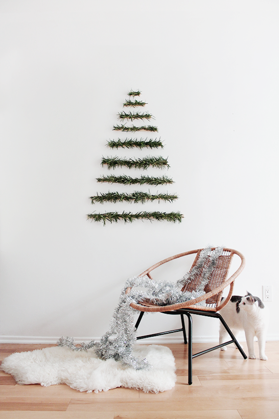 Modern wall hanging christmas tree almost makes perfect1