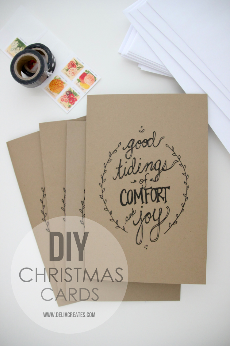 Christmas cards diy free printable