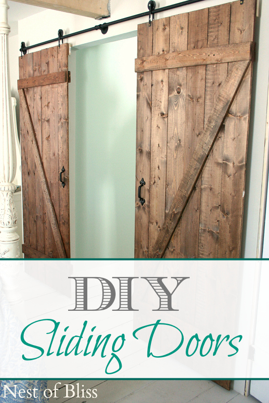 Diy sliding doors