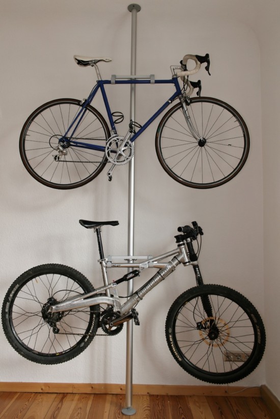 Post bike rack diy