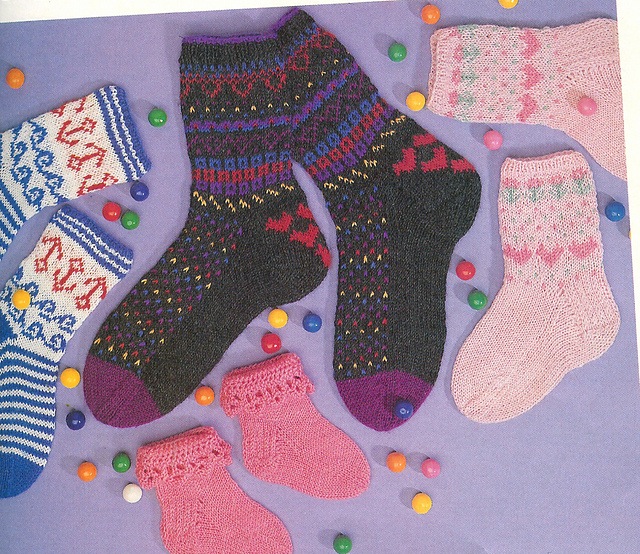 Spunky winter socks