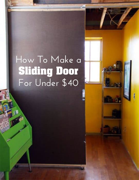 diy 40 sliding doors 20 DIY Sliding Door Projects To Jumpstart Your Homes Rennovation