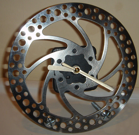 Diy bicycle brake clock