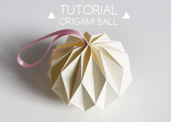 Diy origami ball